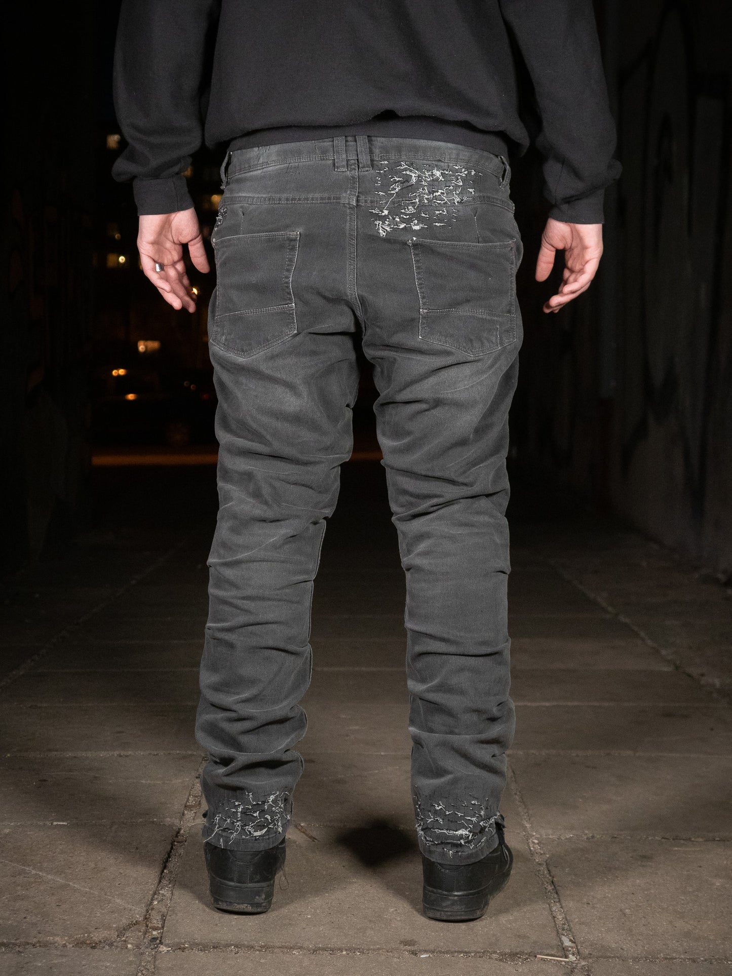 Textured jeans - Cherry Tree