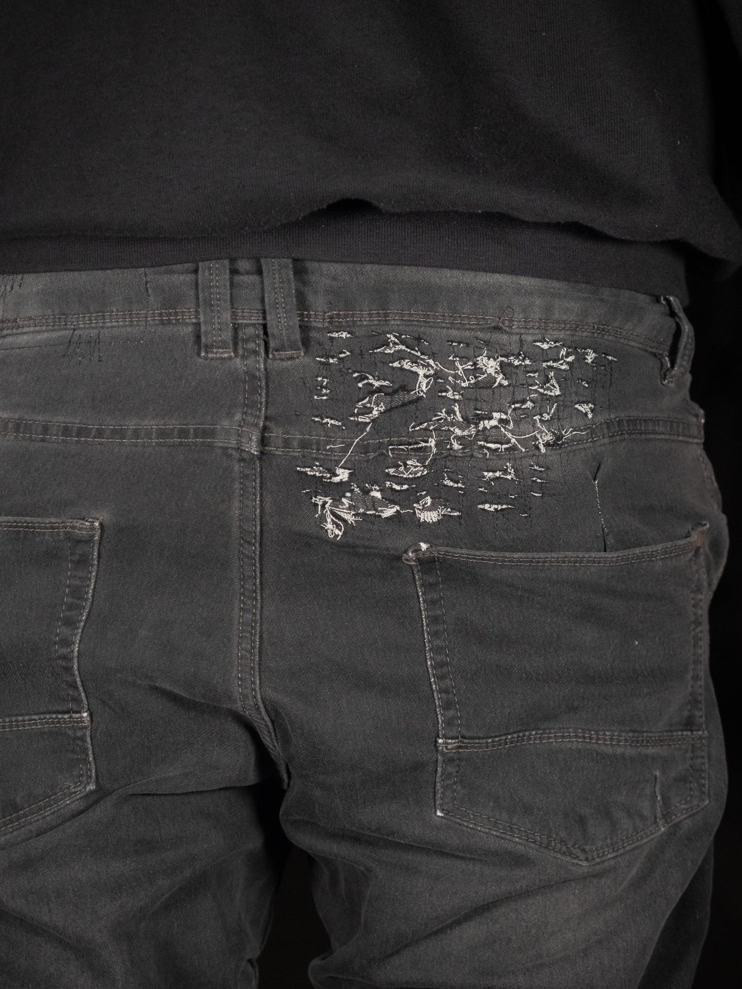Textured jeans - Cherry Tree