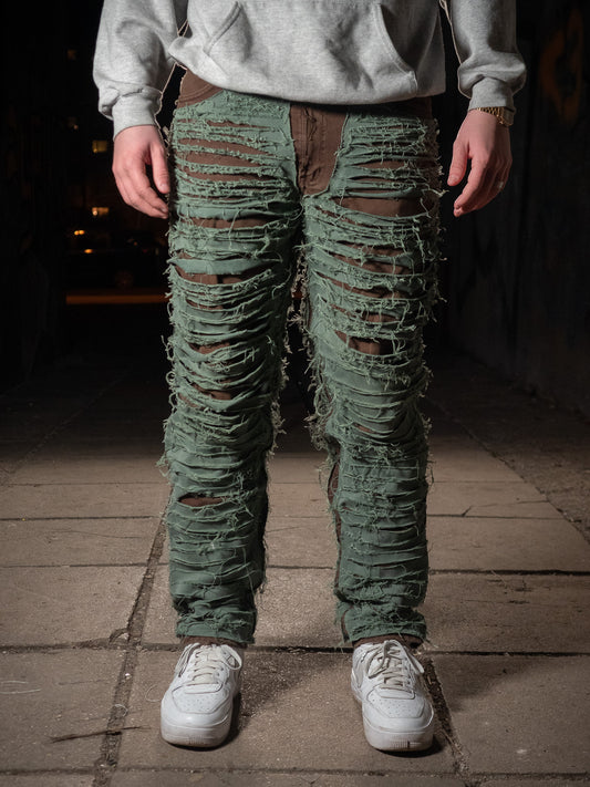 Olive jeans - Cherry Tree