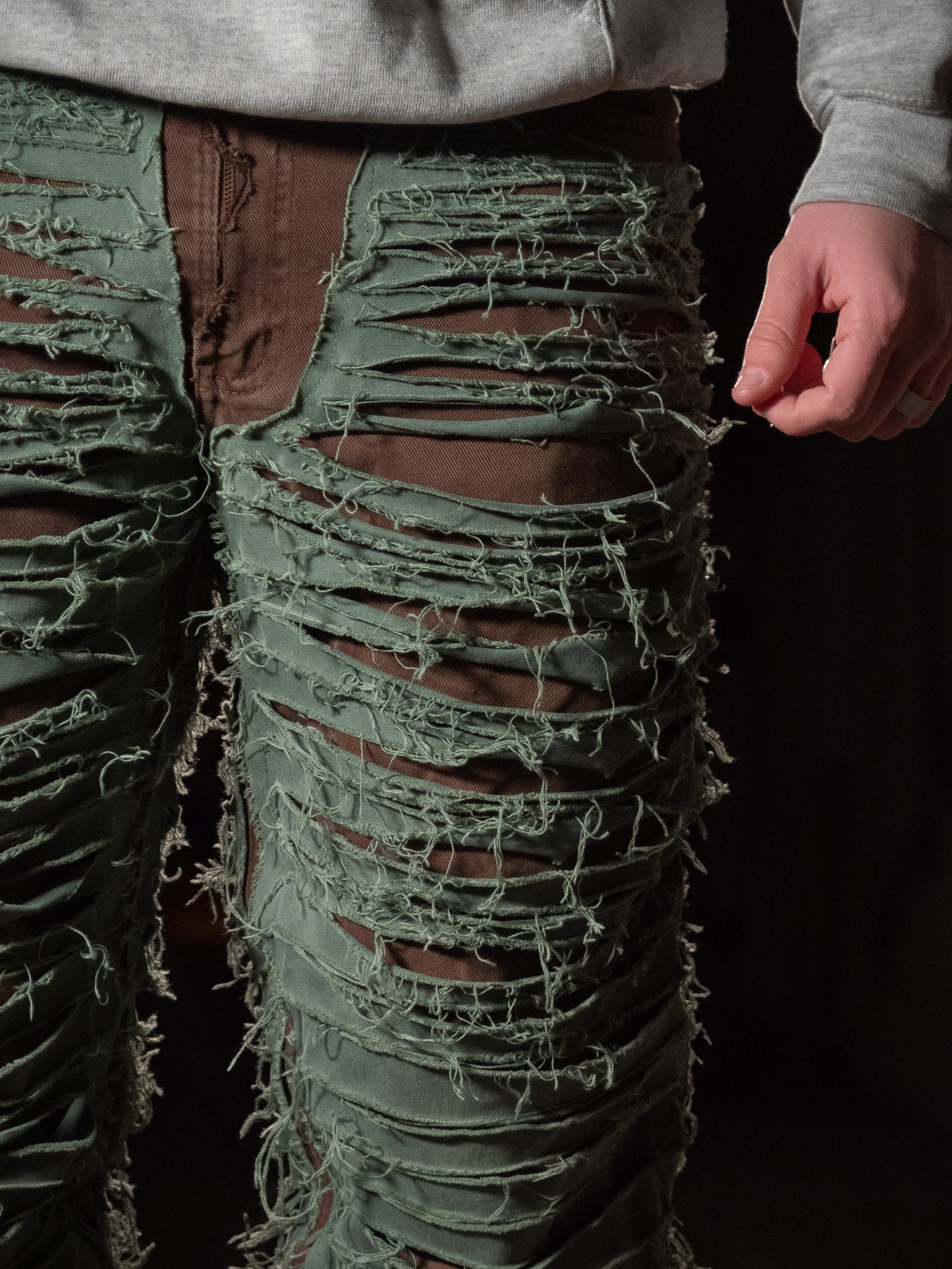Olive jeans - Cherry Tree