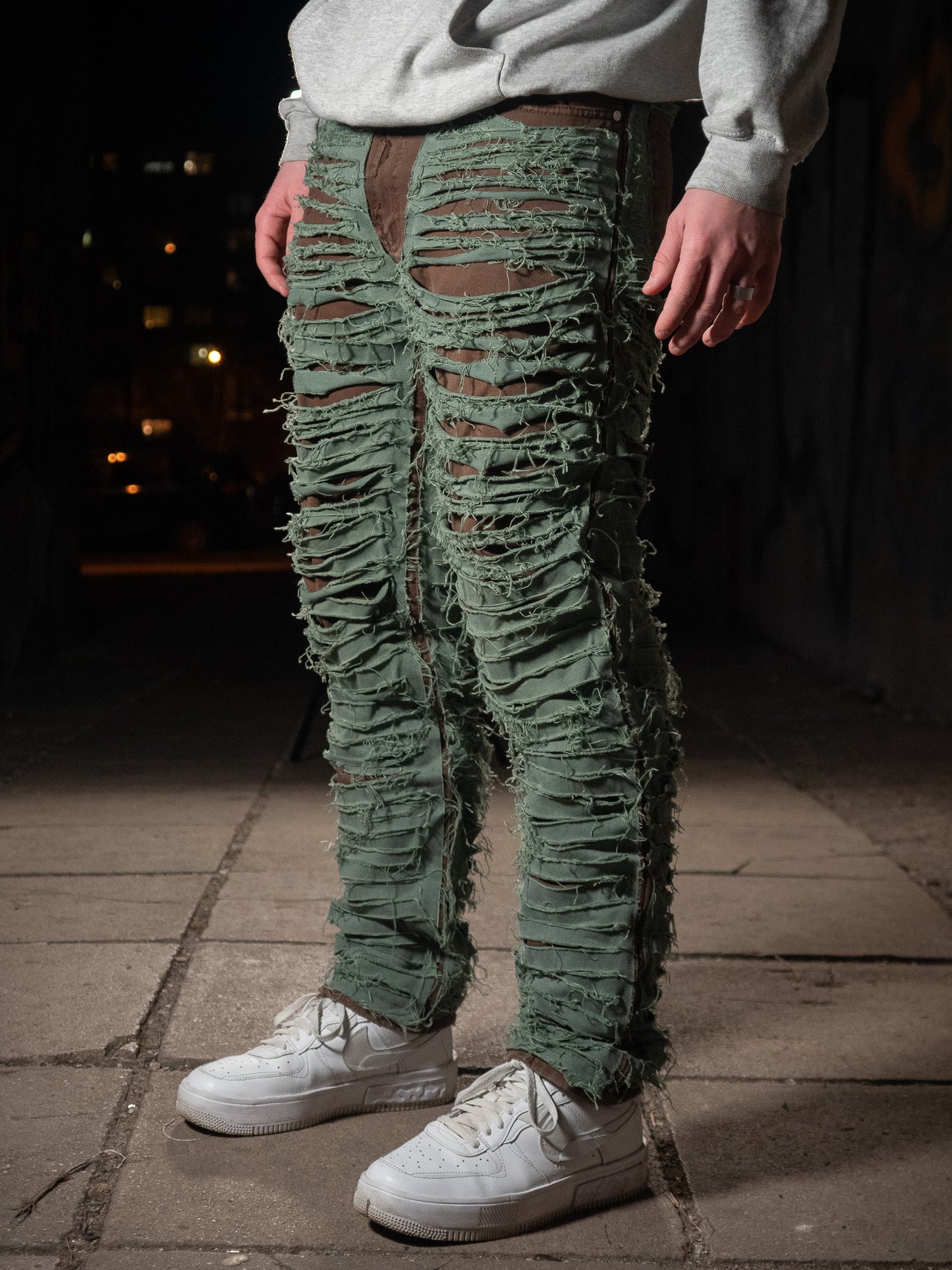 Olive jeans - Cherry Tree