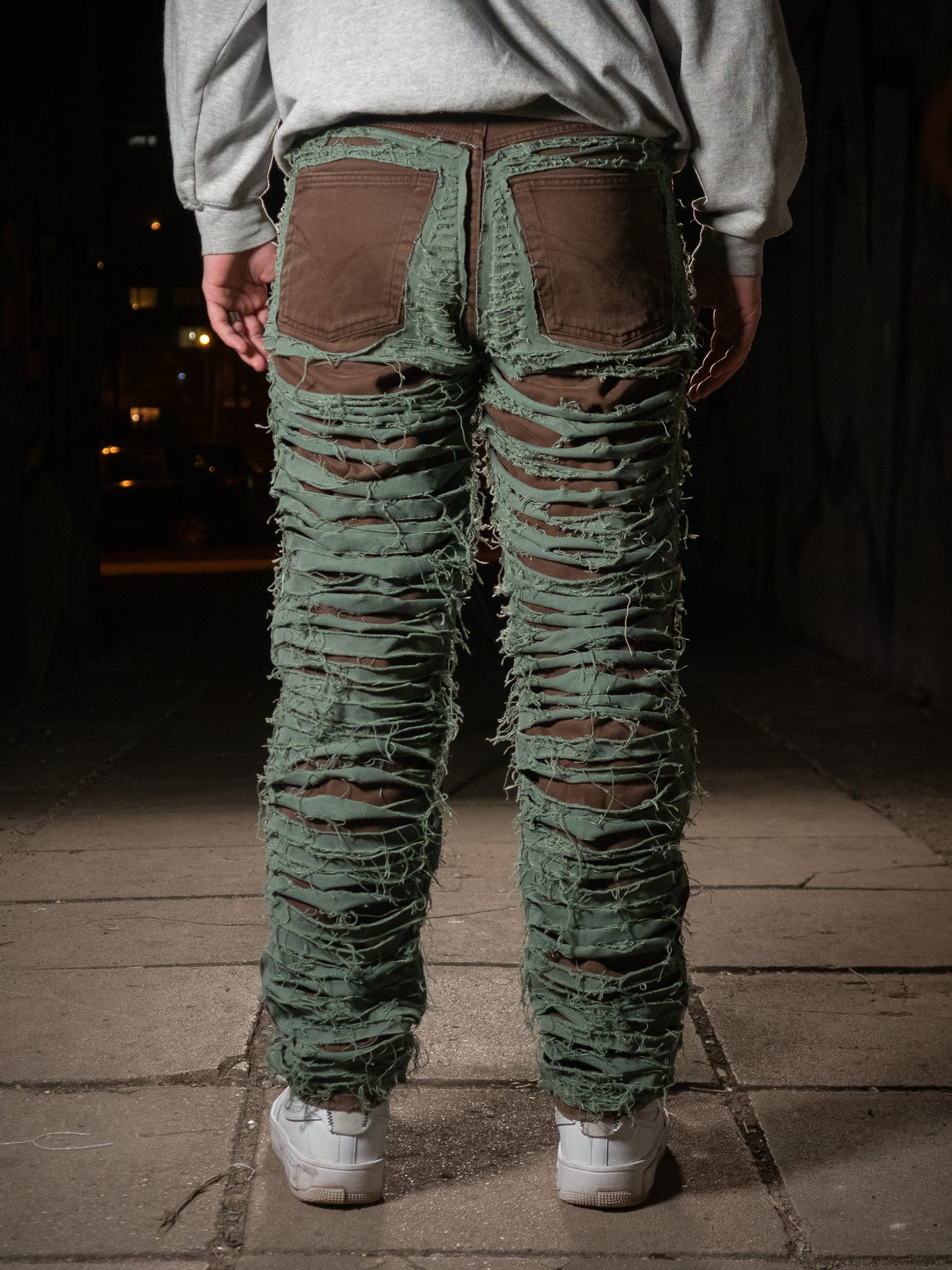 Olive jeans - Cherry Tree
