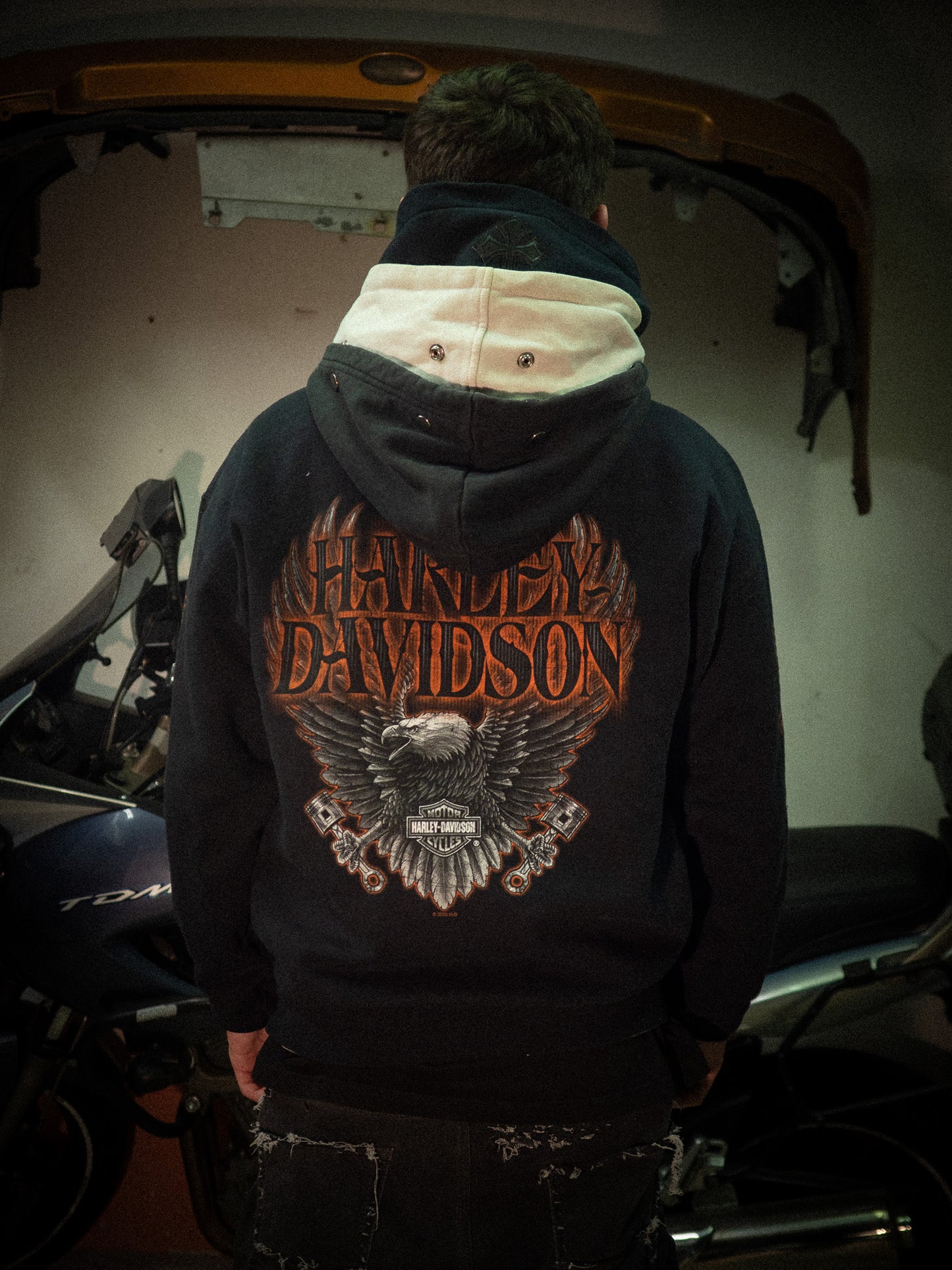 Harley Davidson Triple Hoodie