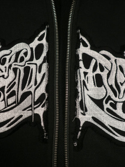 Logo Zip Hoodie